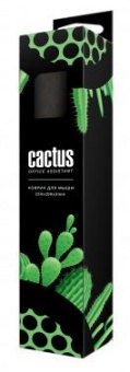 Коврик для мыши Cactus CS-MP-C01S Green Logo Мини 250x200x3мм от магазина РЭССИ