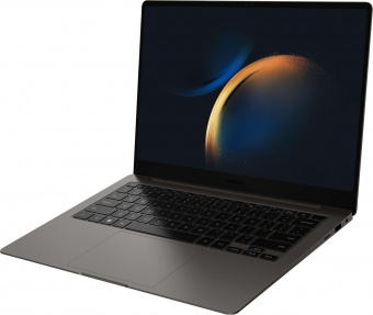 Ноутбук Samsung Galaxy Book 3 Pro NP940 Core i7 1360P 16Gb SSD512Gb Intel Iris Xe graphics 14" AMOLED 3K (2880x1800) Windows 11 Home Multi Language 64 dk.grey WiFi BT Cam (NP940XFG-KC2US) от магазина РЭССИ