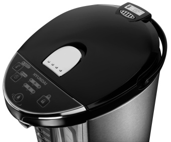 Термопот Hyundai HYTP-5840 4л. 750Вт серебристый/черный от магазина РЭССИ