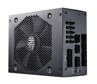Блок питания Cooler Master ATX 1000W V1000 80+ platinum (24+8+4+4pin) APFC 140mm fan 12xSATA Cab Manag RTL от магазина РЭССИ