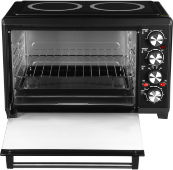 Мини-печь Hyundai MIO-HY086 38л. 1600Вт черный от магазина РЭССИ