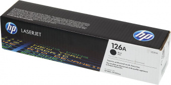 Картридж лазерный HP 126A CE310A черный (1200стр.) для HP LJ CP1025 от магазина РЭССИ