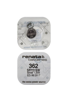 Элемент питания RENATA SR721SW  362 (0%Hg), опт.упак. 10 шт от магазина РЭССИ