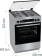 Картинка Плита Комбинированная Gorenje GKS6C70XF нержавеющая сталь (стеклянная крышка) реш.чугун от магазина РЭССИ Плита Комбинированная Gorenje GKS6C70XF нержавеющая сталь (стеклянная крышка) реш.чугун от магазина РЭССИ