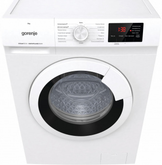 Стиральная машина Gorenje WHE60SFS класс: A загр.фронтальная макс.:6кг белый от магазина РЭССИ