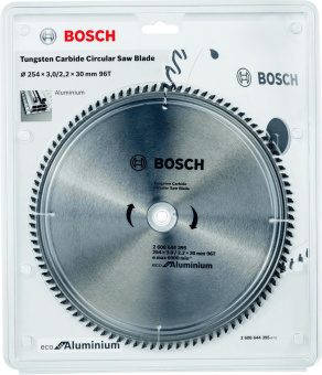 Диск пильный по алюм. Bosch 2608644395 d=254мм d(посад.)=30мм (циркулярные пилы) от магазина РЭССИ