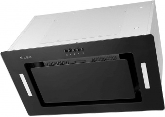Вытяжка встраиваемая Lex GS Bloc G 600 BL черный управление: кнопочное (1 мотор) от магазина РЭССИ