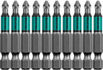 Набор бит Kraftool 26124-2-50-10 (10пред.) для шуруповертов от магазина РЭССИ