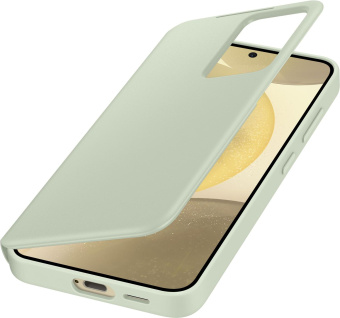 Чехол (флип-кейс) Samsung для Samsung Galaxy S24+ Smart View Wallet Case S24+ светло-зеленый (EF-ZS926CGEGRU) от магазина РЭССИ