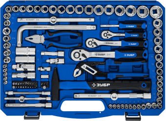 Набор инструментов Зубр 27670-H142 142 предмета (жесткий кейс) от магазина РЭССИ