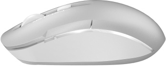 Мышь A4Tech Fstyler FB26CS Air2 серебристый/белый оптическая (2000dpi) silent беспроводная BT/Radio USB для ноутбука (4but) от магазина РЭССИ