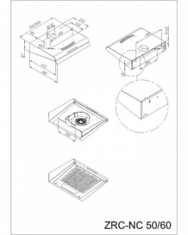 Вытяжка козырьковая Maunfeld MPA 50 черный управление: ползунковое (1 мотор) от магазина РЭССИ