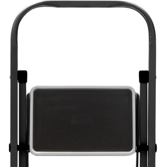 Стремянка Zalger Jet Black 3 широкие ступени с ковриком сталь 9910-3 от магазина РЭССИ