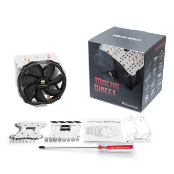 Устройство охлаждения(кулер) Thermalright Macho Direct Soc-AM4/AM3+/1150/1151/1200/2011/2066/1700 4-pin 15-21dB Al+Cu 650gr Ret (MACHO-DIRECT) от магазина РЭССИ