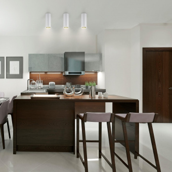 Светильник Gauss Overhead HD012 потолоч. 12Вт 3000K цв.св.:белый теплый белый/золотистый от магазина РЭССИ