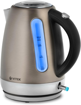 Чайник электрический Vitek VT-7025 1.7л. 2100Вт сталь корпус: металл/пластик от магазина РЭССИ