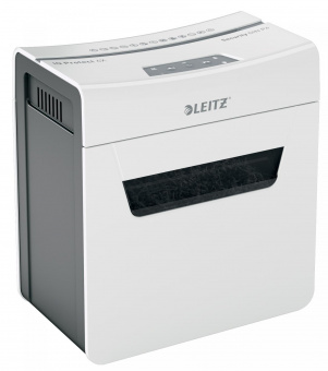 Шредер Leitz IQ Protect Premium 6X белый (секр.P-4) фрагменты 6лист. 10лтр. скрепки скобы от магазина РЭССИ