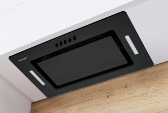 Вытяжка встраиваемая Weissgauff Antlia 850 BL черный управление: кнопочное (1 мотор) от магазина РЭССИ