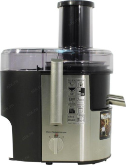 Соковыжималка центробежная Panasonic MJ-DJ31STQ 800Вт рез.сок.:1500мл. серебристый/черный от магазина РЭССИ