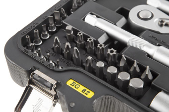 Набор инструментов Berger BG082-1214 82 предмета (жесткий кейс) от магазина РЭССИ