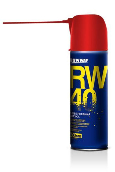 Смазка универсальная проникающая RW-40 450мл крышка-распылитель RUNWAY RW6045 от магазина РЭССИ
