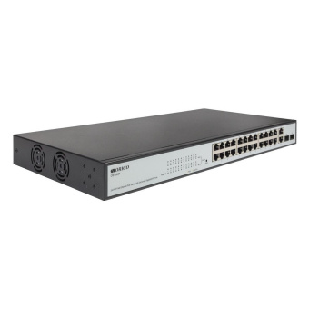 Коммутатор Origo OS1326P/280W OS1326P/280W/A1A (L2) 24x100Мбит/с 2SFP 24PoE+ 280W настраиваемый от магазина РЭССИ