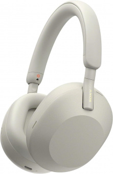 Гарнитура вкладыши Sony WH-1000XM5 1.2м белый беспроводные bluetooth в ушной раковине (WH1000XM5/S) от магазина РЭССИ