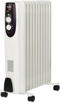 Радиатор масляный Ballu Classic BOH/CL-11WRN 2200Вт белый/черный от магазина РЭССИ