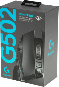 Мышь Logitech G502 Lightspeed черный оптическая 25600dpi беспров. USB 9but (910-005567) от магазина РЭССИ