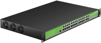 Коммутатор Digma DSP724G-4C-R300 (L2+) 24x1Гбит/с 4xКомбо(1000BASE-T/SFP) 24PoE 24PoE+ 300W управляемый от магазина РЭССИ