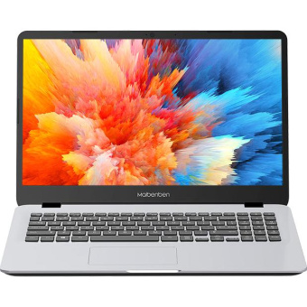Ноутбук Maibenben M543 Pro Ryzen 3 Pro 4450U 8Gb SSD256Gb AMD Radeon 15.6" IPS FHD (1920x1080) Windows 11 Home silver WiFi BT Cam 4440mAh (M5431SA0HSRE1) от магазина РЭССИ