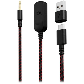 Наушники с микрофоном HyperX Cloud III черный/красный 1.2м мониторные оголовье (727A9AA) от магазина РЭССИ