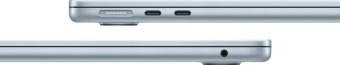 Ноутбук Apple MacBook Air A3240 M4 10 core 16Gb SSD512Gb/10 core GPU 13.6" Liquid Retina (2560x1664) macOS lt.blue WiFi BT Cam (MC6U4X/A) от магазина РЭССИ