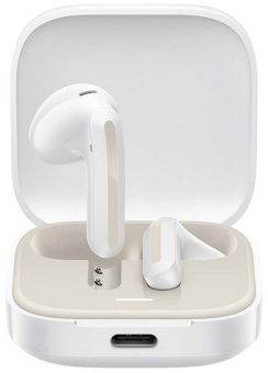 Гарнитура вкладыши Xiaomi Buds 6 Active M2344E1 белый беспроводные bluetooth в ушной раковине (BHR8391GL) от магазина РЭССИ