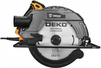 Циркулярная пила (дисковая) Deko DKCS2400-210 2400Вт (ручная) от магазина РЭССИ