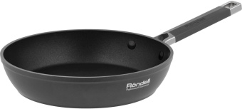 Сковорода Rondell Stolz RDA-1766 круглая 26см покрытие: Xylan Plus ручка несъемная (без крышки) серый от магазина РЭССИ