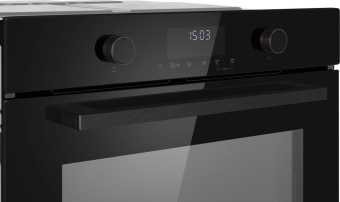 Духовой шкаф Электрический Weissgauff OE 4551 DB Black Edition черный от магазина РЭССИ