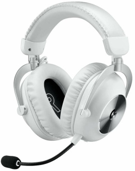 Наушники с микрофоном Logitech G Pro X 2 Lightspeed белый накладные BT оголовье (981-001269) от магазина РЭССИ