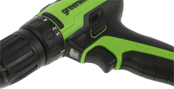 Дрель-шуруповерт Greenworks GD24DD35 аккум. патрон:быстрозажимной (3704007) от магазина РЭССИ