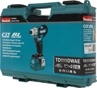 Шуруповерт Makita TD111DWAE аккум. патрон:шестигр.1/4" (кейс в комплекте) от магазина РЭССИ