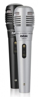 Микрофон проводной BBK CM215 2.5м черный/серебристый от магазина РЭССИ