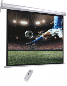 Экран Hiper 183x244см Cinema SMR 4x3-120 4:3 настенно-потолочный рулонный (моторизованный привод) от магазина РЭССИ