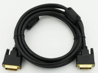 Кабель DVI-D (m) DVI-D (m) 3м феррит.кольца черный от магазина РЭССИ
