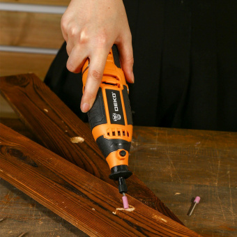 Гравер Deko DKRT200E 200Вт насадок:2 от магазина РЭССИ