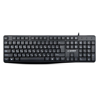 Клавиатура Gembird KB-8410 USB черный 104 кл. кабель 15м от магазина РЭССИ