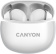 Гарнитура внутриканальные Canyon TWS-5 белый беспроводные bluetooth в ушной раковине (CNS-TWS5W) от магазина РЭССИ