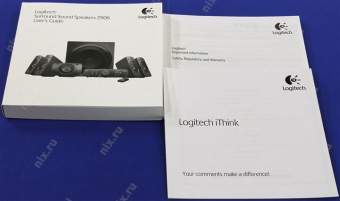Колонки Logitech Z906 5.1 черный 500Вт от магазина РЭССИ