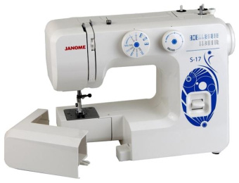 Швейная машина Janome S-17 белый от магазина РЭССИ