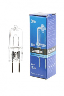Лампа Camelion JD 230V 50W G6.35 от магазина РЭССИ
