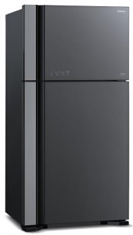 Холодильник Hitachi R-VG610PUC7 GGR 2-хкамерн. серое стекло (двухкамерный) от магазина РЭССИ